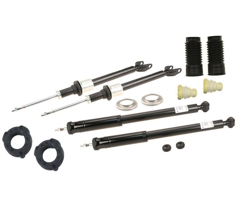 Mercedes Shock Absorber Kit - Front and Rear 913023010002 - Sachs 3086703KIT